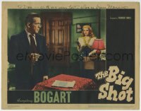 1b104 BIG SHOT signed LC 1942 by Irene Manning, who's pointing gun at Humphrey Bogart!