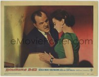 1b108 BOMBERS B-52 signed LC #5 1957 by Karl Malden, who's yelling at beautiful Natalie Wood!