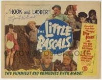 1b138 HOOK & LADDER signed LC R1951 by George 'Spanky' McFarland, great Little Rascals montage!