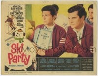 1b166 SKI PARTY signed LC #2 1965 by Dwayne Hickman, who's by Frankie Avalon w/Fun Without Sex book!