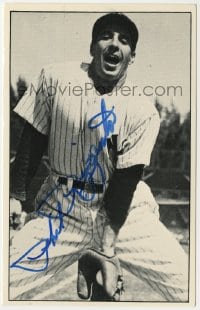 1b692 PHIL RIZZUTO signed 4x6 postcard 1984 New York Yankees baseball star + first day cover!!