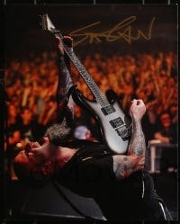1b965 SCOTT IAN 3 signed color 8x10 REPRO stills 2000s great images of the Anthrax guitarist!