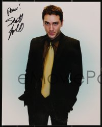 1b966 SCOTT LOWELL 2 signed color 8x10 REPRO stills 2000s Ted Schmidt from TV's Queer as Folk!