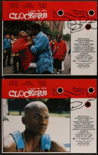 1b114 CLOCKERS 8 LCs 1995 one signed by Keith David, who's with Keitel & Mekhi Phifer!