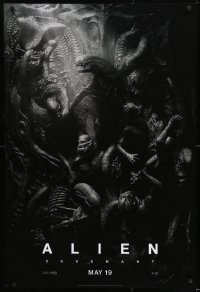 1c061 ALIEN COVENANT style C teaser DS 1sh 2017 Ridley Scott, Fassbender, incredible sci-fi image!