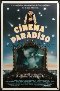 1c187 CINEMA PARADISO 1sh 1990 Nuovo Cinema Paradiso, Giuseppe Tornatore, Philippe Noiret!