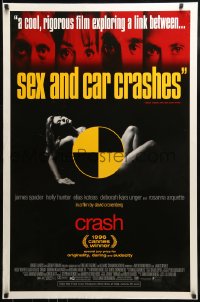 1c209 CRASH 1sh 1996 David Cronenberg, James Spader & sexy Deborah Kara Unger!
