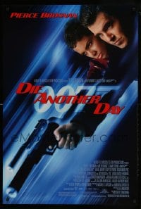 1c257 DIE ANOTHER DAY DS 1sh 2002 Pierce Brosnan as James Bond & sexy Halle Berry as Jinx!