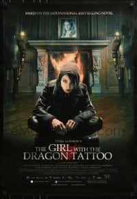 1c361 GIRL WITH THE DRAGON TATTOO DS 1sh 2009 Stieg Larsson's novel, Noomi Rapace!