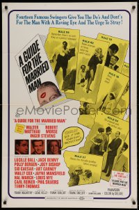 1c392 GUIDE FOR THE MARRIED MAN 1sh 1967 written by America's most famous swingers!