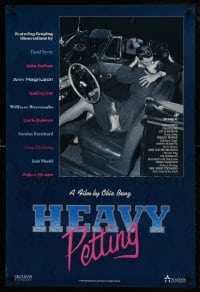 1c406 HEAVY PETTING 1sh 1989 David Byrne, Abbie Hoffman & other celebrities talk about sex!