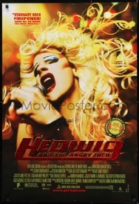 1c407 HEDWIG & THE ANGRY INCH foil DS 1sh 2001 transsexual punk rocker James Cameron Mitchell