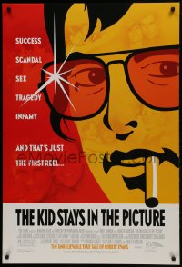 1c516 KID STAYS IN THE PICTURE DS 1sh 2002 director Robert Evans monologue autobiography!