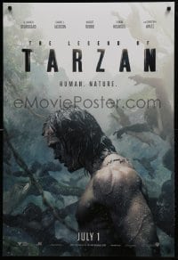 1c547 LEGEND OF TARZAN teaser DS 1sh 2016 David Yates, Alexander Skarsgard In the title role!