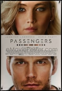 1c694 PASSENGERS advance DS 1sh 2016 close-up images of Jennifer Lawrence and Chris Pratt!