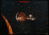1d748 2001: A SPACE ODYSSEY 24x33 Japanese video poster R1980s Kubrick, image of the Discovery 1!