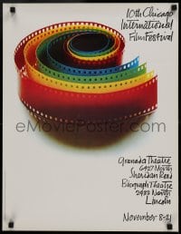 1d004 10TH CHICAGO INTERNATIONAL FILM FESTIVAL 19x24 film festival poster 1974 Saul Bass, Goodman!