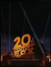 1d486 20TH CENTURY FOX 27x35 special poster 2000s great artwork of classic logo!