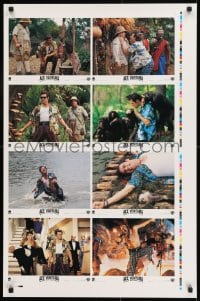 1d491 ACE VENTURA WHEN NATURE CALLS printer's test 23x35 special poster 1995 wacky Jim Carrey!
