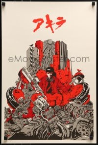 1d201 AKIRA signed #19/80 16x24 art print 1989 by Dan Sherratt, Katsuhiro Otomo classic anime!