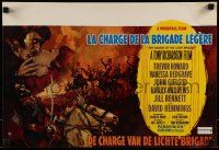 1f120 CHARGE OF THE LIGHT BRIGADE Belgian 1969 Trevor Howard, Vanessa Redgrave, great art by Ray!
