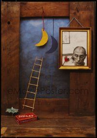 1f527 PARAPLYTEATRET stage play Danish 1990s cool artwork of ladder and more by Ray Nuselein!