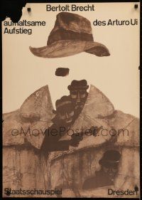 1f058 DER AUFHALTSAME AUFSTIEG DES ARTURO UI stage play German 1967 Bertolt Brecht, Gruttner art of gangsters!