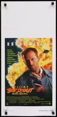 1f170 LAST BOY SCOUT Italian locandina 1992 different image of just Bruce Willis!