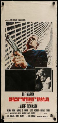 1f179 POINT BLANK Italian locandina R1974 Lee Marvin, Angie Dickinson, John Boorman film noir!