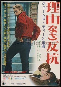 1f943 REBEL WITHOUT A CAUSE Japanese R1966 Ray, James Dean was a bad boy from a good family!