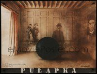 1f705 PULAPKA stage play Polish 24x34 1983 completely different artwork by Jan Jaromir Aleksiun!