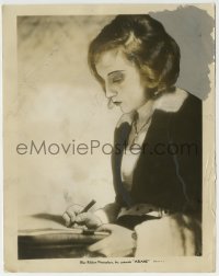1h107 ARIANE 8x10.25 still 1933 great close portrait of pretty Elisabeth Bergner writing!