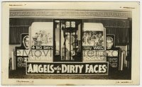 1h004 ANGELS WITH DIRTY FACES 2.75x4.5 photo 1938 theater display with jail cell & electric chair!