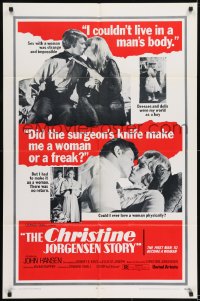 1j201 CHRISTINE JORGENSEN STORY 1sh 1970 cool images - she who was born male on the outside!