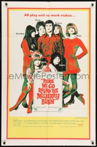 1j432 HERE WE GO ROUND THE MULBERRY BUSH 1sh 1968 Judy Geeson, Barry Evans, Angela Scoular!
