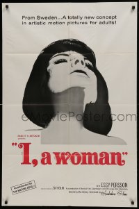 1j451 I A WOMAN 1sh 1966 Jag - en kvinna, Radley Metzger, Essy Persson sex classic!