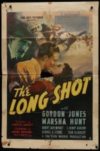 1j535 LONG SHOT 1sh 1939 Gordon Jones, Marsha Hunt, George E. Stone & Tom Kennedy, horse racing!