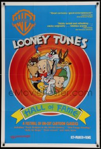 1j538 LOONEY TUNES HALL OF FAME 1sh 1991 Bugs Bunny, Daffy Duck, Elmer Fudd, Porky Pig!