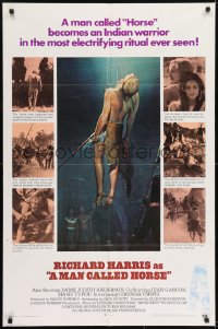1j565 MAN CALLED HORSE int'l 1sh 1970 Richard Harris becomes Sioux Native American Indian warrior!