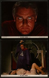 1k858 DEVIL'S BRIDE 2 color 11x14 stills 1968 Charles Gray, Arrighi, Terence Fisher Hammer horror!