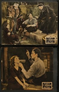 1k796 7TH HEAVEN 2 LCs 1927 great images of Charles Farrell & Best Actress winner Janet Gaynor!