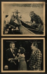 1k811 CALL OF THE NORTH 2 LCs 1921 pretty Madge Bellamy, Jack Holt, Francis McDonald with knife!