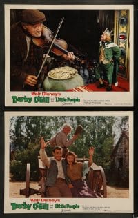 1k848 DARBY O'GILL & THE LITTLE PEOPLE 2 LCs 1959 Disney, Sean Connery, Albert Sharpe