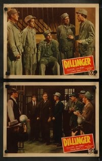 1k863 DILLINGER 2 LCs 1945 Public Enemy No 1 Lawrence Tierney left his mark on the roaring thirties