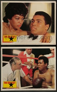 1k898 GREATEST 2 LCs 1977 cool images of heavyweight boxing champ Muhammad Ali!