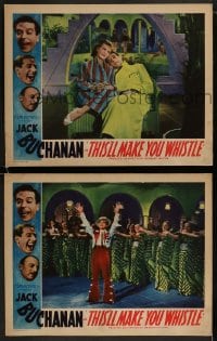 1k981 THIS'LL MAKE YOU WHISTLE 2 LCs 1938 Jack Buchanan, Eslie Randolph and cast!
