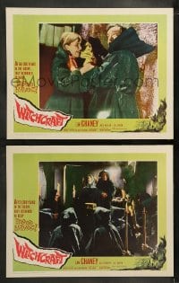 1k997 WITCHCRAFT 2 LCs 1964 Lon Chaney Jr, Diane Clare, wacky horror cult images!