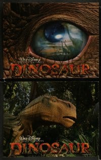1k022 DINOSAUR 9 LCs 2000 Walt Disney, great cartoon images of prehistoric creatures!