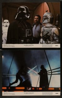 1k608 EMPIRE STRIKES BACK 4 color 11x14 stills 1980 George Lucas classic, Darth Vader, great images