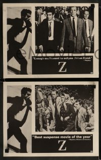 1k682 Z 4 LCs 1969 Yves Montand, Costa-Gavras classic, cool image!